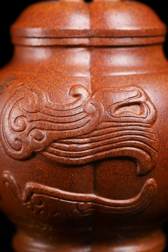 Zisha Teapots: jade-green gold clay | ancient dragon kiln wood-firing 1