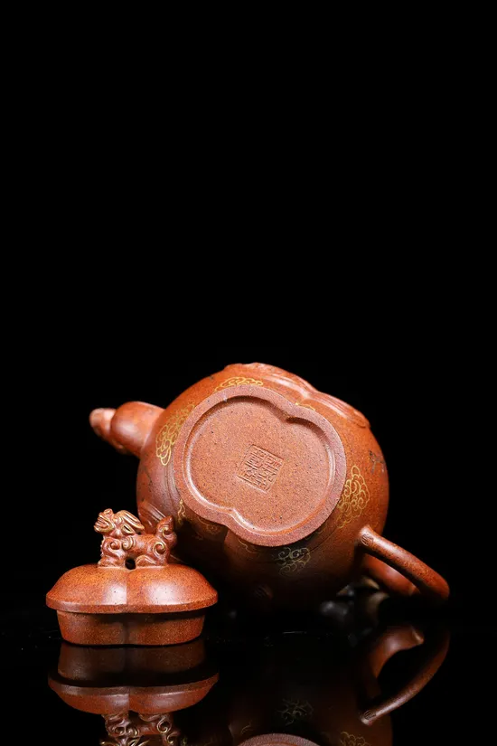 Zisha Teapots: jade-green gold clay | ancient dragon kiln wood-firing 9