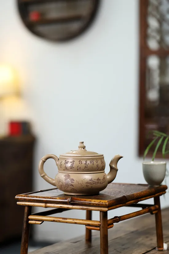 Premium Yixing Zisha Teapot - Handmade Artisan Clay Teapot 1