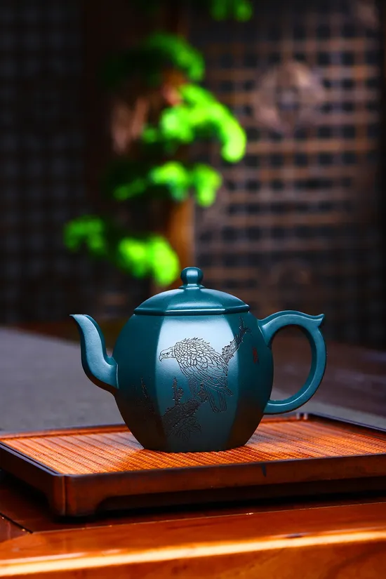 Zisha Teapots: Hexagonal Palace Lantern | Xu Liuming 1