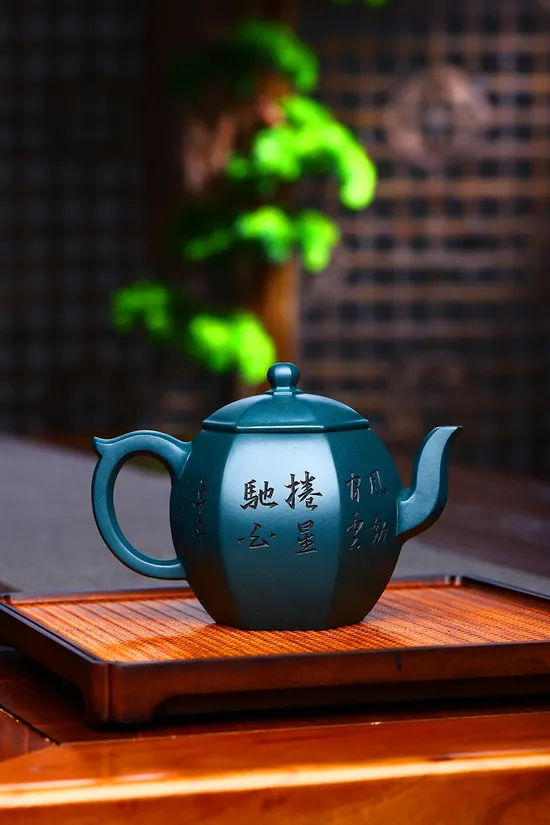 Zisha Teapots: Hexagonal Palace Lantern | Xu Liuming 7