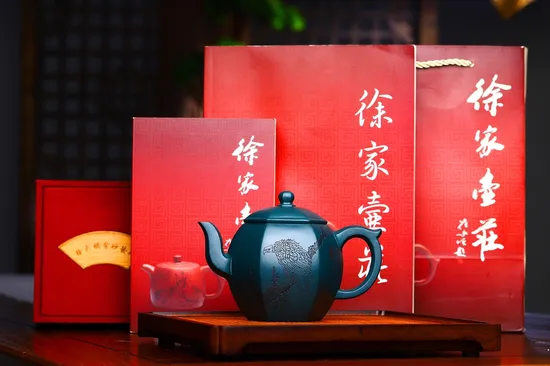 Zisha Teapots: Hexagonal Palace Lantern | Xu Liuming 8