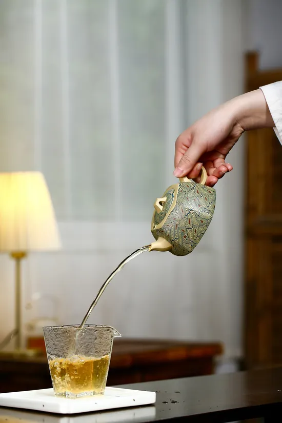 Zisha Teapots: Hexagonal Well Barrier | duanní clay 7