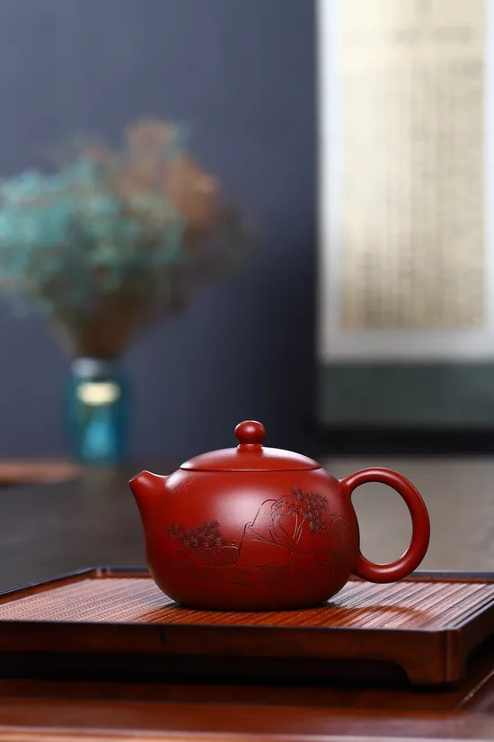 Zisha Teapots: Da Hong Pao clay | Jiang Xiaoguang 5