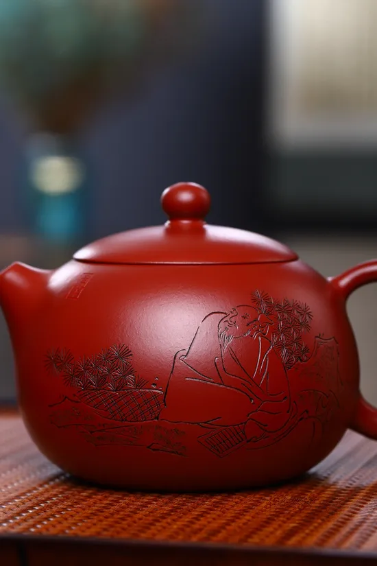 Zisha Teapots: Da Hong Pao clay | Jiang Xiaoguang 6