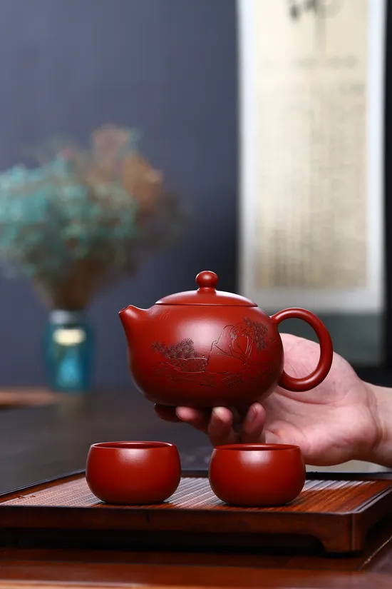 Zisha Teapots: Da Hong Pao clay | Jiang Xiaoguang 7