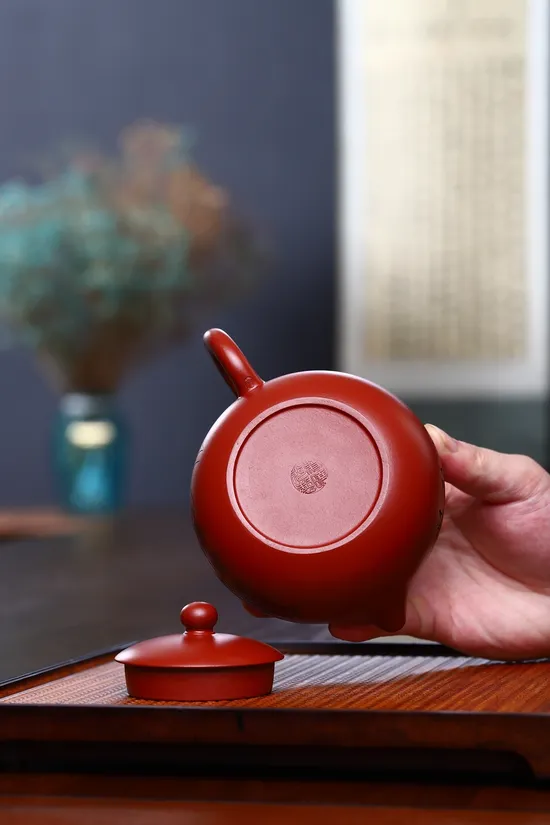 Zisha Teapots: Da Hong Pao clay | Jiang Xiaoguang 8