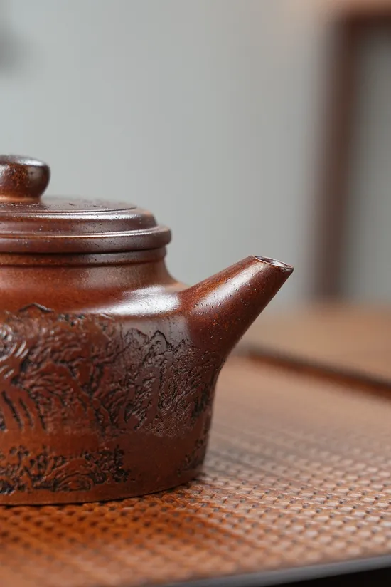 Authentic Yixing Zisha Teapot - Dragon Kiln Crafted 230cc 2