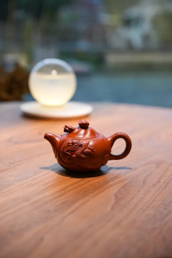 Zisha Teapots: Da Hong Pao clay | Fish Turning into Dragon 1