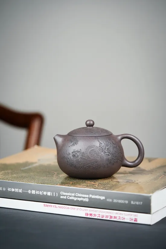 Zisha Teapots: Qinghuini clay | 180cc capacity 1