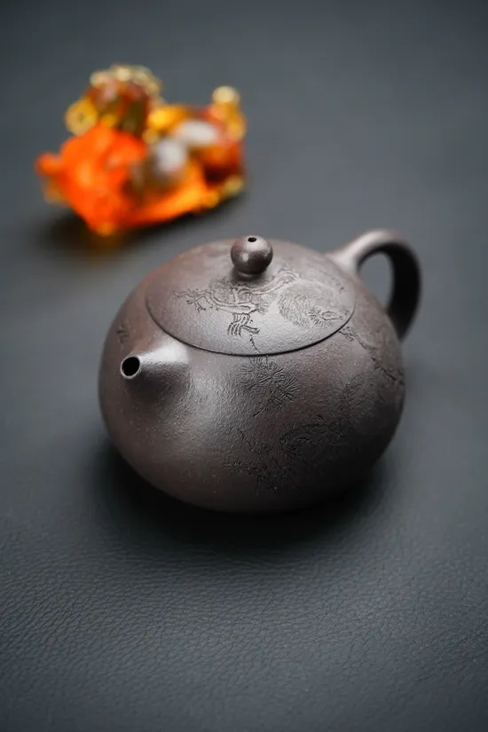Zisha Teapots: Qinghuini clay | 180cc capacity 3