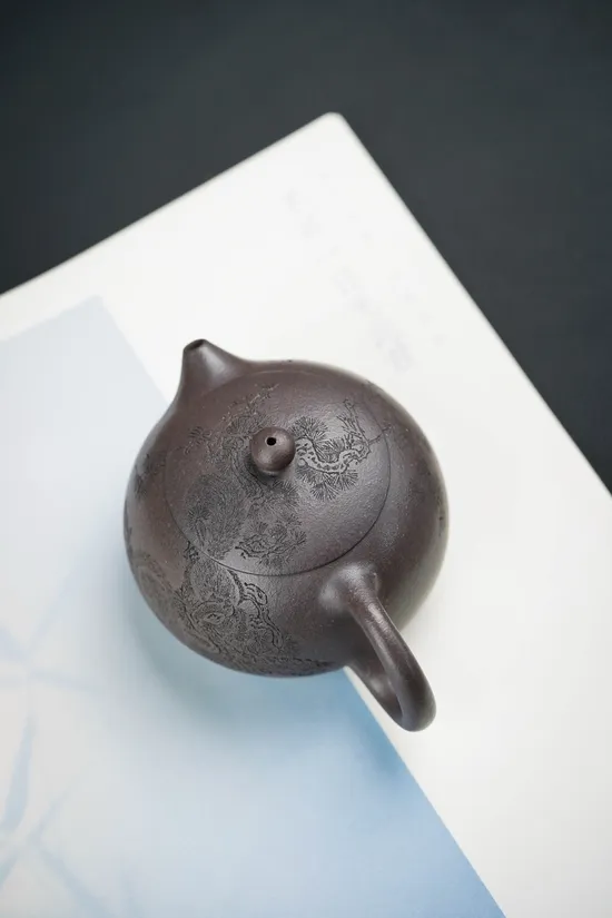 Zisha Teapots: Qinghuini clay | 180cc capacity 5