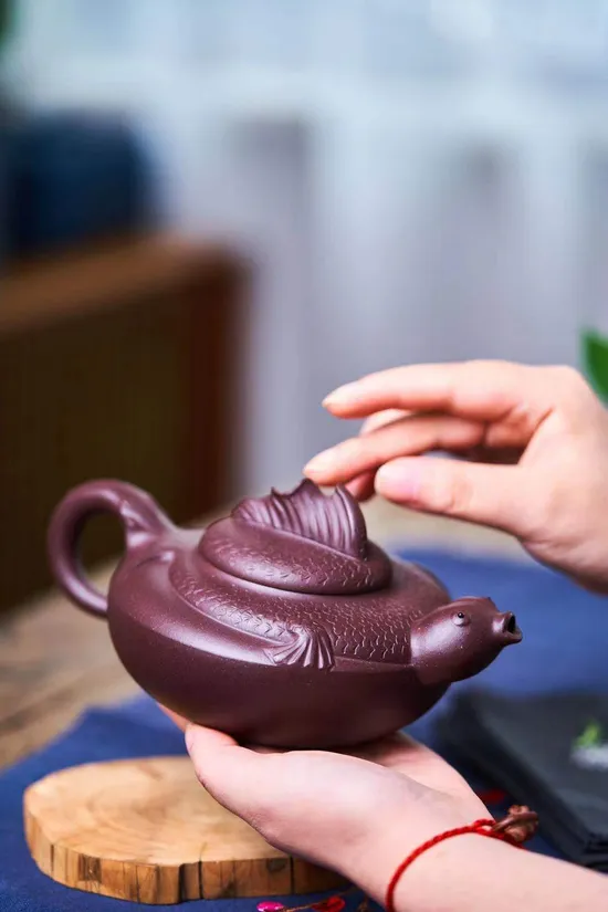 Zisha Teapots: Jinyu Mantang | 2100 CNY 6