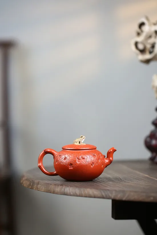 Zisha Teapots: National-Level Artisan Bao Yuhua | Da Hongpao clay 3