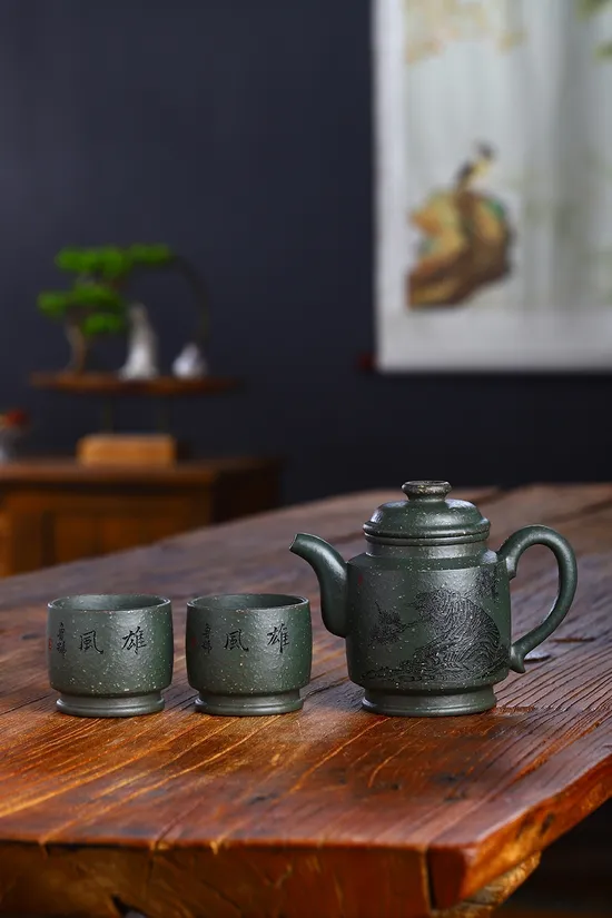 Zisha Teapots: original coarse-grained green clay | National Craftsmanship Masterpiece 1