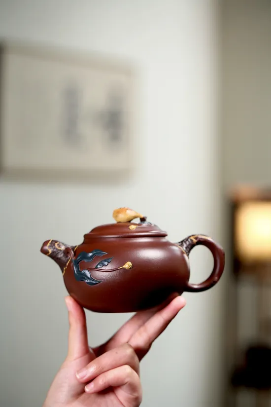 Zisha Teapots: premium purple gold clay | Fan Zhen 1