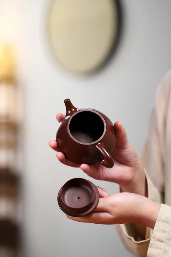 Zisha Teapots: Longpiao Set | Yin Tingdi 6