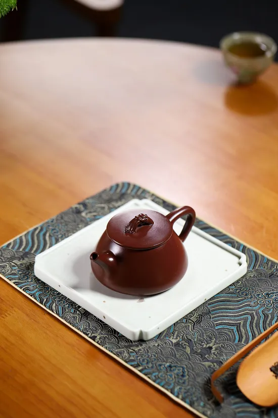 Zisha Teapots: Longpiao Set | Yin Tingdi 9
