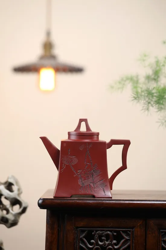 Zisha Teapots: premium dragon blood clay | 500cc capacity 2