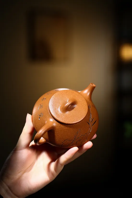 Zisha Teapots: Zhu Zhengqin | crab yellow clay 2