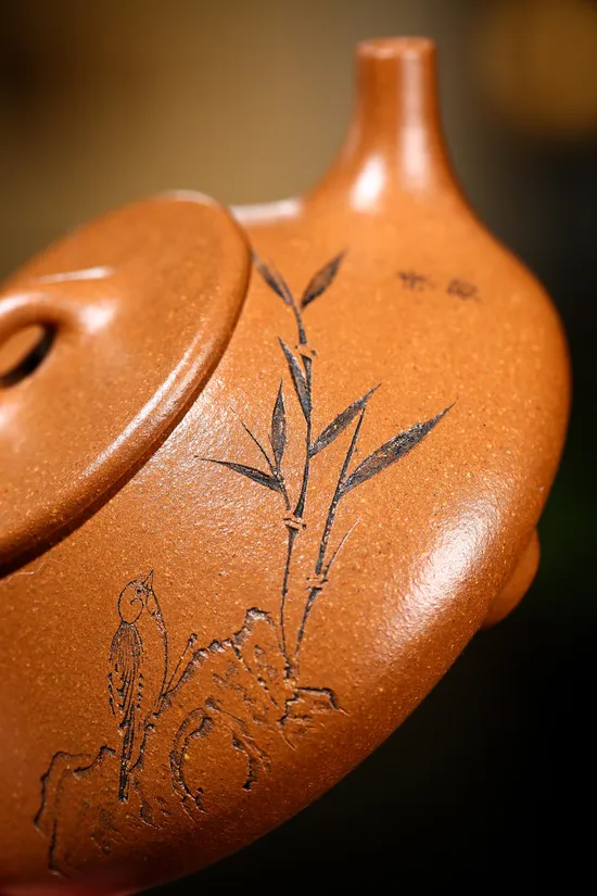 Zisha Teapots: Zhu Zhengqin | crab yellow clay 6
