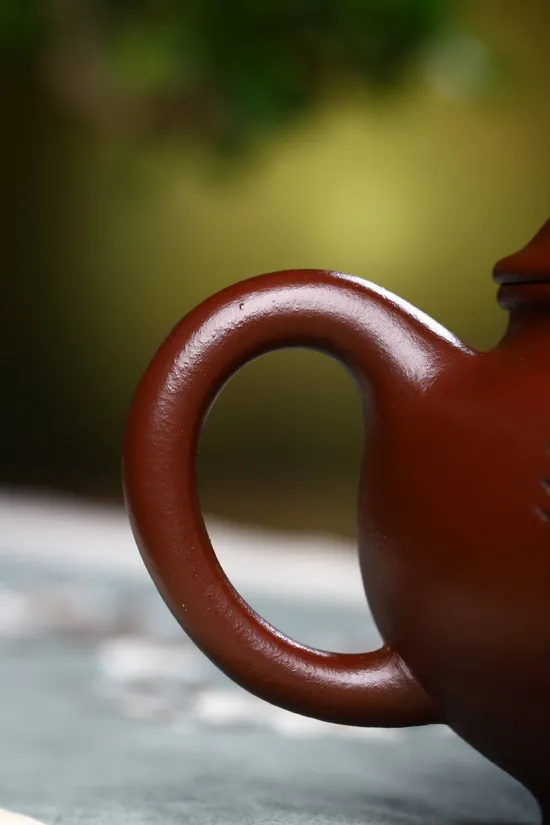 Zisha Teapots: Tang Tian | red dragon skin clay 2