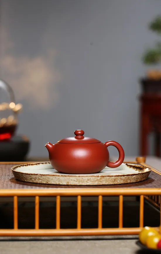 Premium Handcrafted Yixing Clay Teapot - Artisan Ceramic Teaware 5