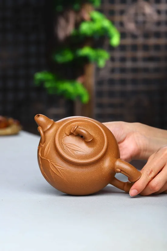 Zisha Teapots: Prosperous Bamboo | 4500 CNY 4