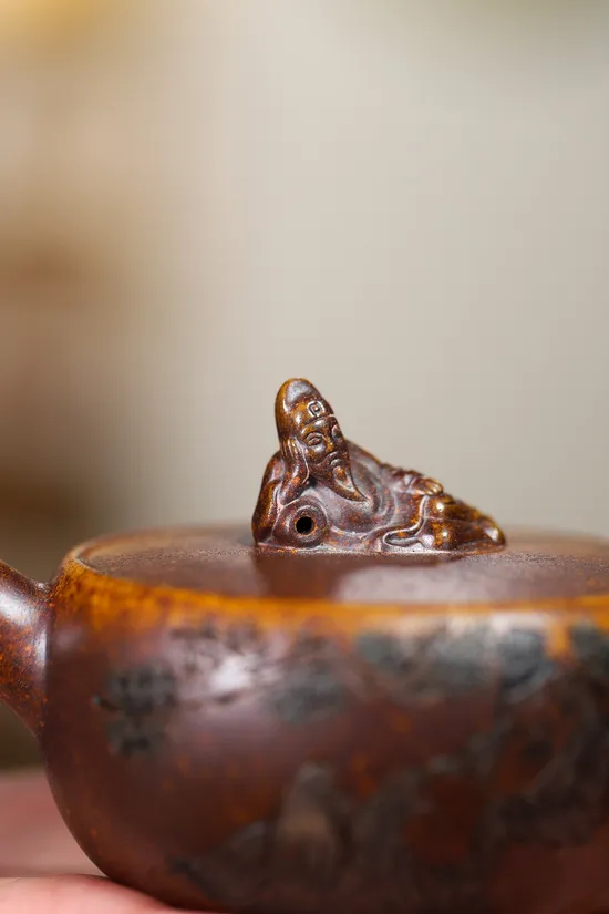 Premium Yixing Zisha Teapot - Provincial Masterpiece Taibai Drunkard 3