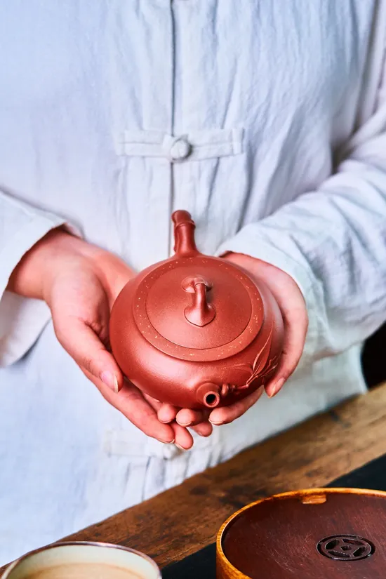 Yixing Teapot | Master Li's Bamboo Design Zisha Clay Artistry 3