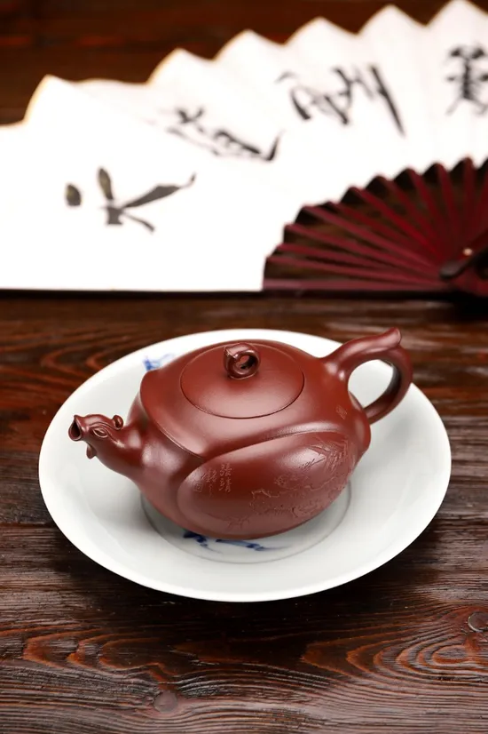 Handcrafted Yixing Zisha Teapot | Artisan Clay Teapot Collection 3