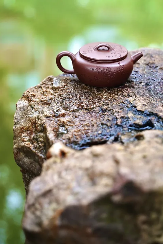 Handcrafted Yixing Teapot - Antique Design & Premium Zisha Clay 4