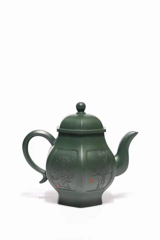Zisha Teapots: Wu Yawei | Six-Sided Palace Lantern 6