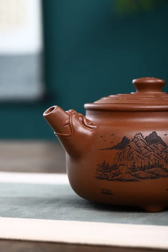 Handcrafted Yixing Clay Teapot – Artisan Teaware & Collectible 8