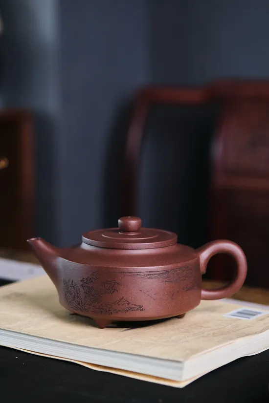 Yixing Zisha Teapot - Master Huang Ziying | Collectible Handcrafted Art 9