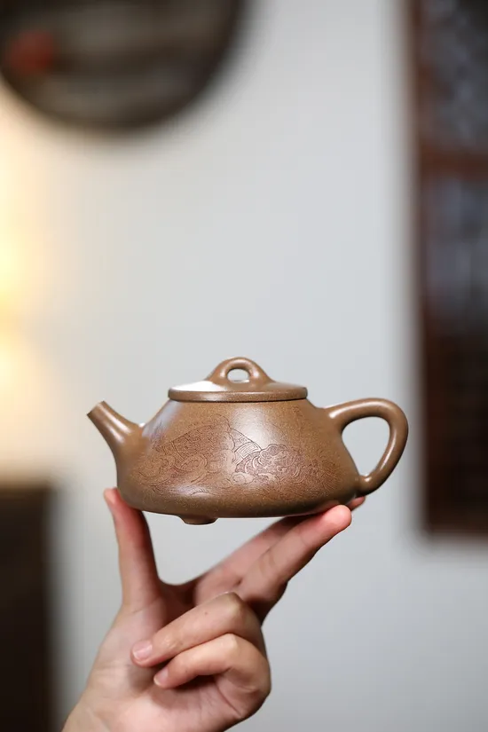 Zisha Teapots: Shi Piao | original old duan clay 1