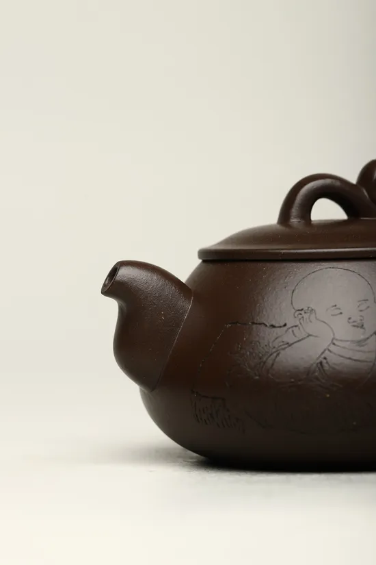 Zisha Teapots: aged purple clay | ancient dragon kiln wood-firing 9