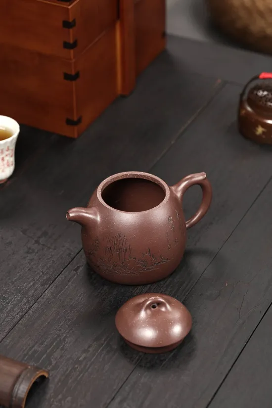 Zisha Teapots: premium purple clay | 450CC 2