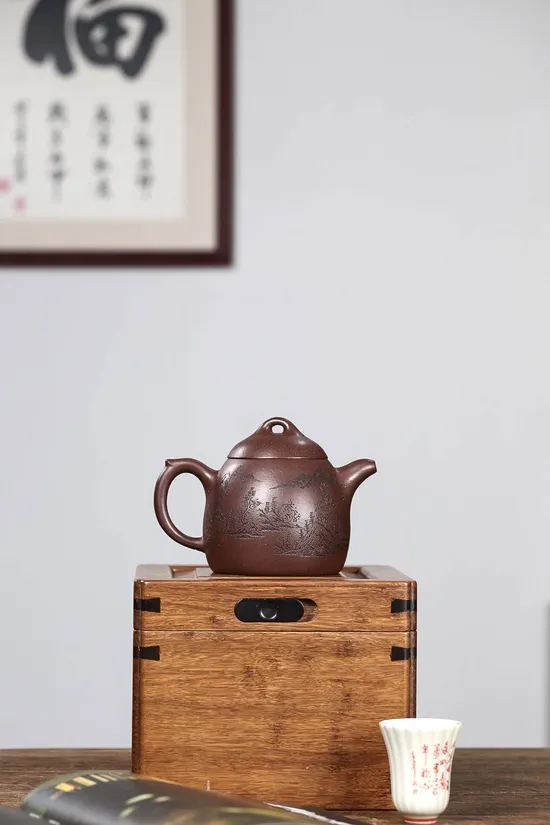 Zisha Teapots: premium purple clay | 450CC 3