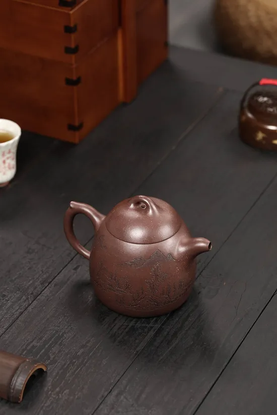 Zisha Teapots: premium purple clay | 450CC 4