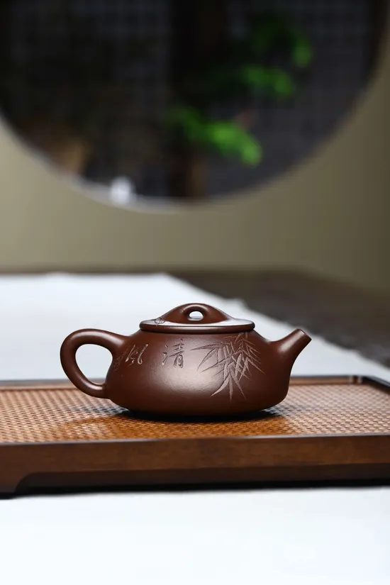 Zisha Teapots: New Shipyao | rare stone red clay 2