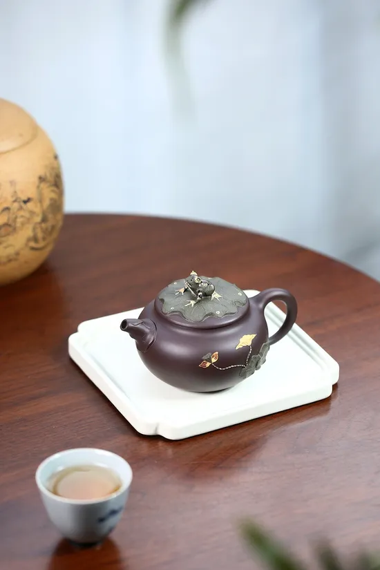 Zisha Teapots: Bao Yuhua | original mine old purple clay 2