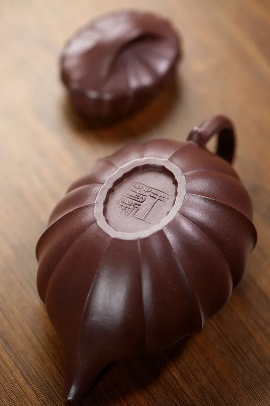 Yixing Zisha Teapot: Handcrafted Collectible by Master Wang Fang 6