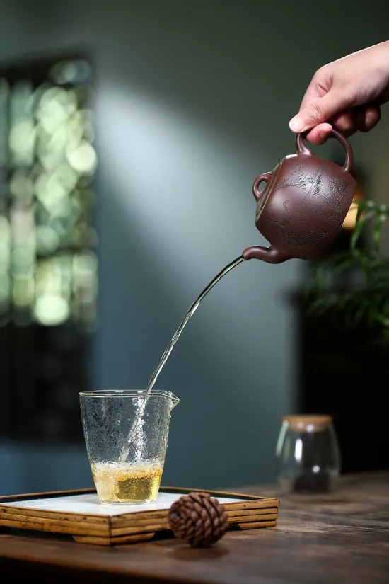 Zisha Teapots: Di Cao Qing clay | Wu Weiming | Jingquan design 5