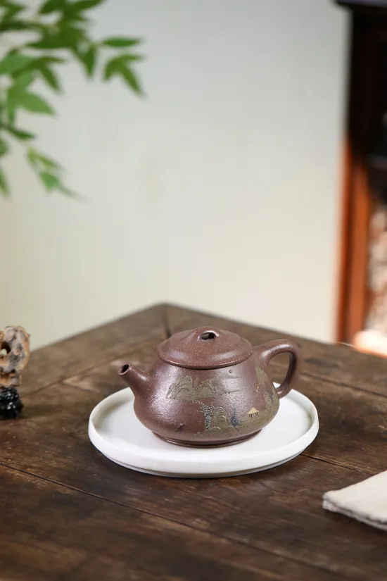 Zisha Teapots: Landscape Stone Spout | Jiang Yaping 2