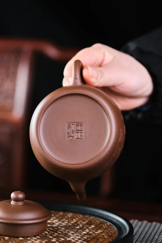 Yixing Zisha Teapot | Handmade Purple Clay Artisan Pottery 2
