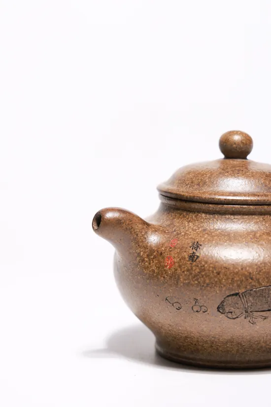 Artisan Yixing Zisha Teapot | Handcrafted Collectible Dragon Clay Pot 1