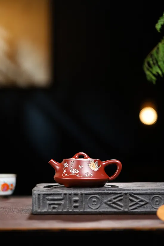 Zisha Teapots: dragon blood clay | 220cc 8