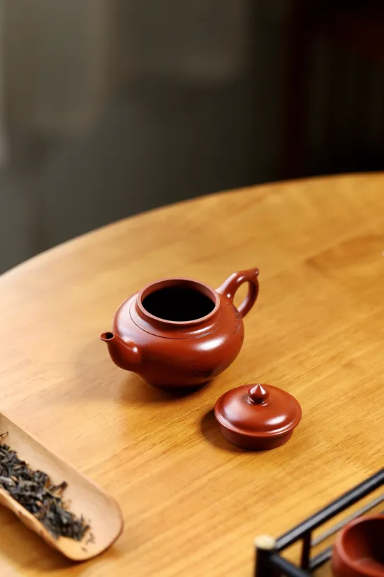 Zisha Teapots: Smile Cherry Blossom Water Virtue | Dahuangpao clay 9