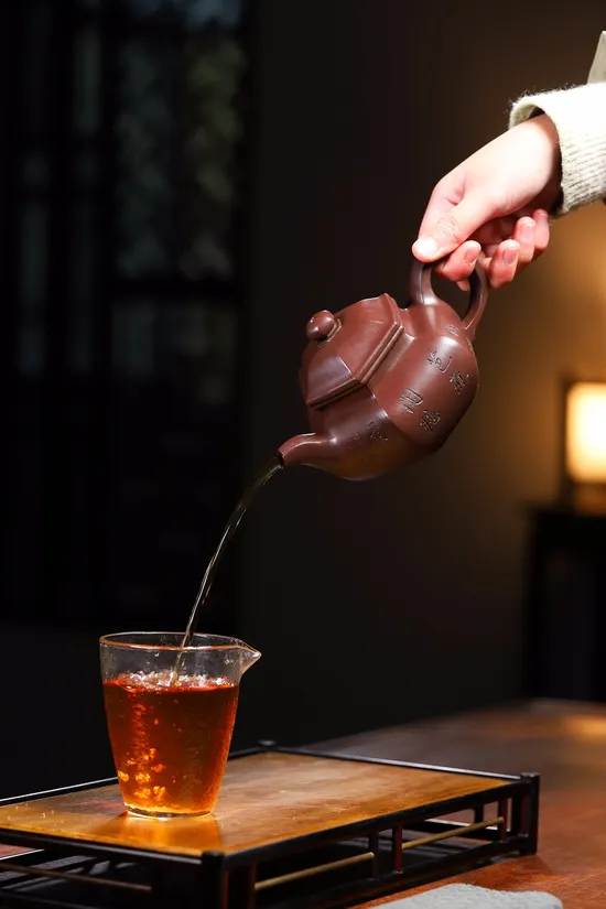 Zisha Teapots: Six-Sided Antique-Style | 4500 CNY 4